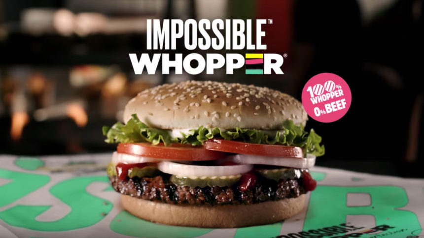 Burger King запускає у продаж гамбургер зі штучним м’ясом